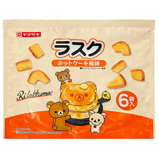山崎製パン ラクス ホットケーキ風味 6袋入×5袋入【日本出荷】