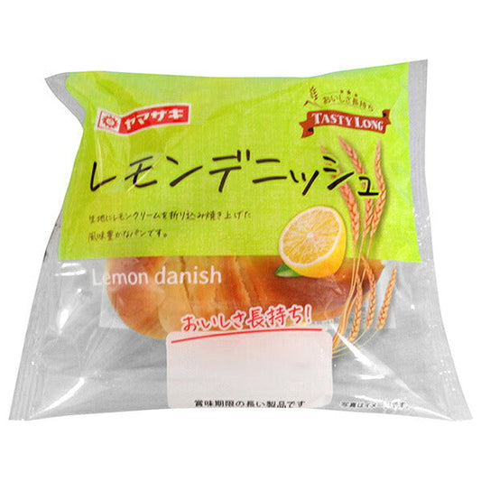 山崎製パン テイスティロング レモンデニッシュ ×10袋入【日本出荷】