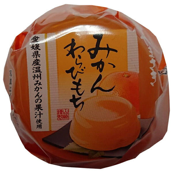 山崎製パン みかんわらびもち (愛媛県産温州みかんの果汁使用) 77g×12個入【日本出荷】
