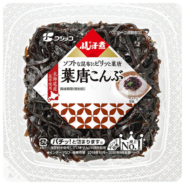 Fujicco Fujikkoni Leaf Tora Konbu, 74g x 24 (12 x 2) pieces [Ships from Japan] 