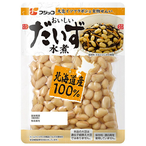 Fujicco Delicious Boiled Soybeans, 220g x 10 bags [Ships from Japan] 