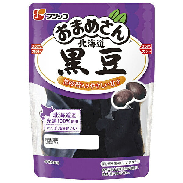 Fujicco Omaesan Hokkaido Black Beans, 115g x 10 bags [Ships from Japan] 