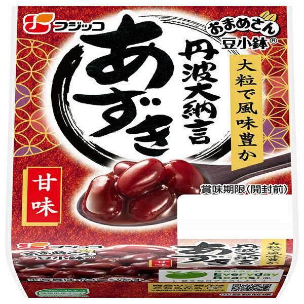 Fujikko Omame-san Bean Small Bowl Tamba Dainagon Azuki (65g x 2 packs) x 12 bags [Shipped in Japan]