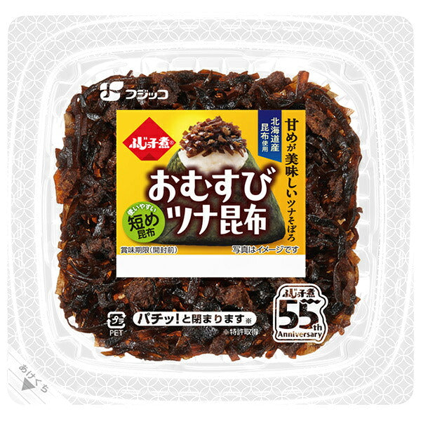Fujicco Fujikko-ni Onigiri Tuna & Kombu 65g x 24 (12 x 2) [Ships from Japan]