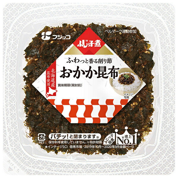 Fujikko Boiled Bonito Flakes and Kelp, 65g x 24 (12 x 2) Count [Ships from Japan] 