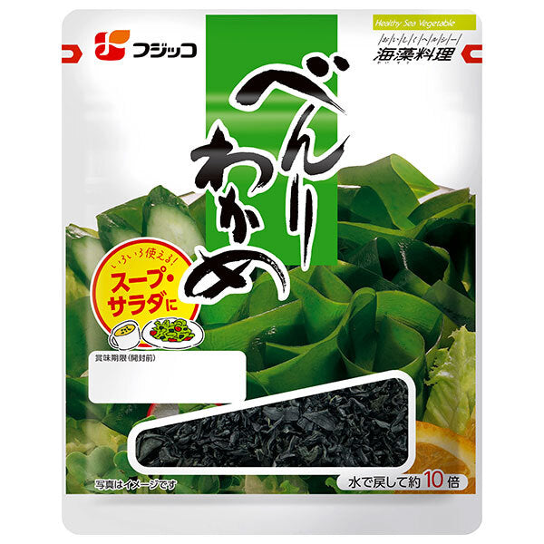 Fujicco Seaweed Dishes, Convenient Wakame, 30g x 10 bags [Ships from Japan] 