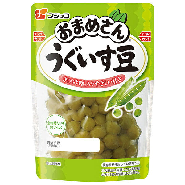 フジッコ おまめさん うぐいす豆 140g×10袋入【日本出荷】