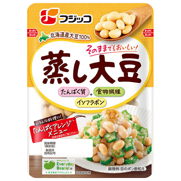 Fujikko Steamed Soybeans 90g x 12 bags [shipped in Japan]