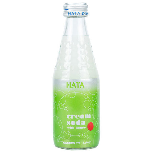 Hata Mineral Spring Cream Soda 180ml Bottle x 30 Bottles [Ships from Japan] 