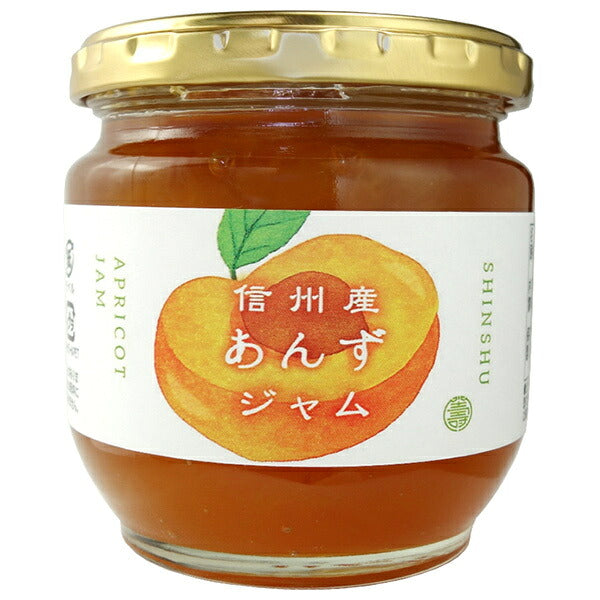 寿高原食品 信州産 あんずジャム 210g瓶×12個入【日本出荷】