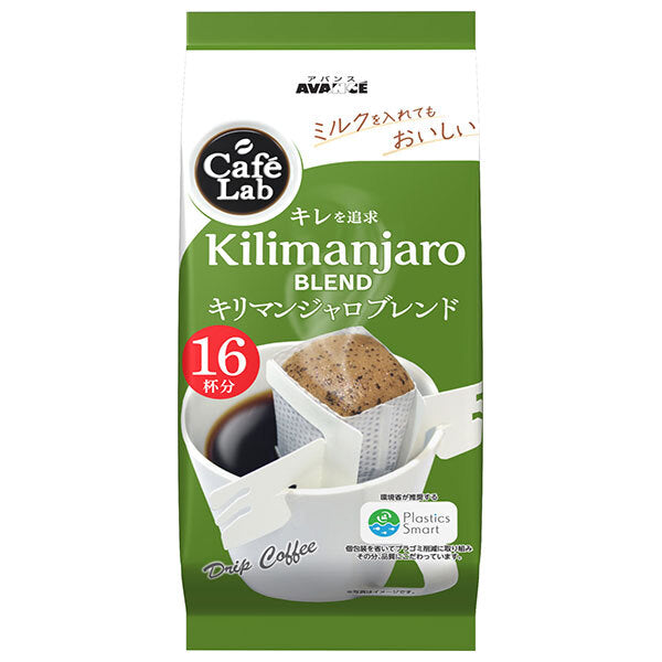 Kunitaro Cafe Lab Kilimanjaro Blend (6g x 16P) x 12 bags [Shipped in Japan]