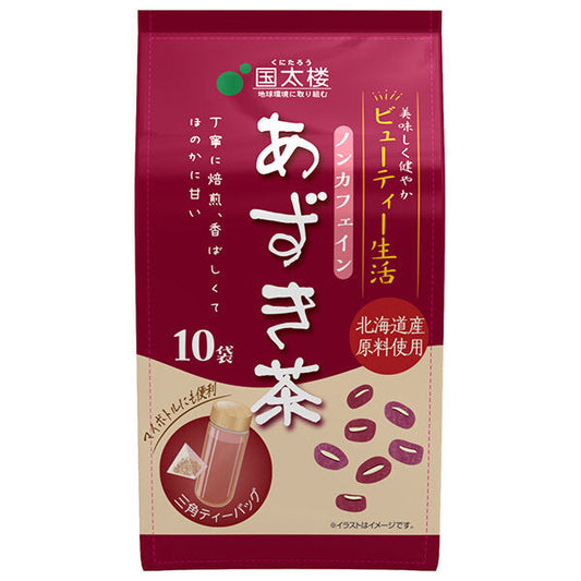 国太楼 あずき茶三角ティーバッグ 40g(10P)×6袋入【日本出荷】