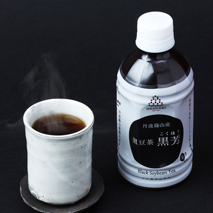 小田垣商店 丹波篠山産 黒豆茶 黒芳 350mlペットボトル×24本入【日本出荷】