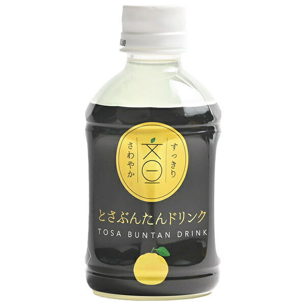 Shikoku Kensho Tosabuntan Drink, 280ml PET Bottles x 24 [Ships from Japan] 