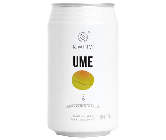 KIMINO DRINKS うめスパークリングウォーター 350ml缶×24本入【日本出荷】