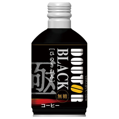 Doutor Coffee Hinokiwami Black 260g bottle can x 24 pieces [shipped in Japan]