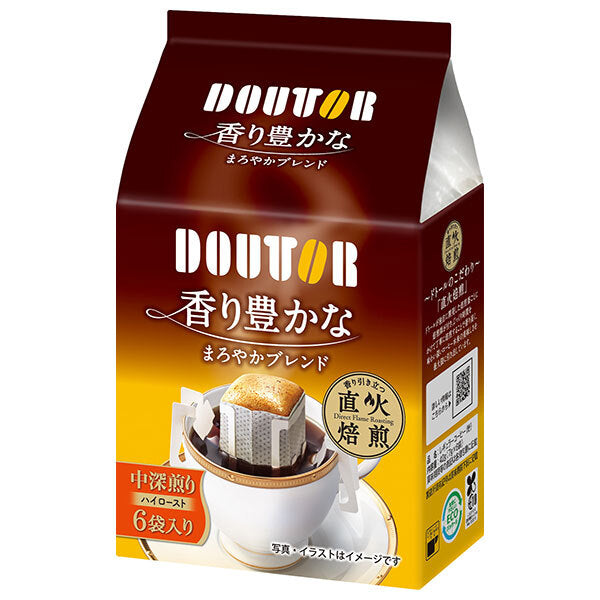 Doutor coffee fragrant mellow blend (7g x 6 bags) x 36 pieces [shipped in Japan]