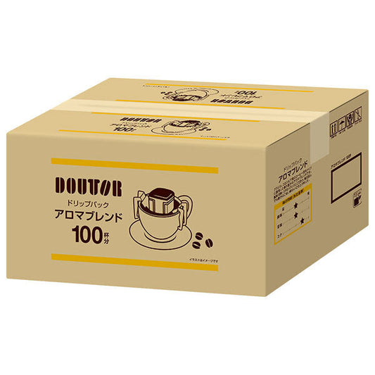 Doutor Coffee Aroma Blend Drip Pack (7g x 100P) x 1 [Ships from Japan] 