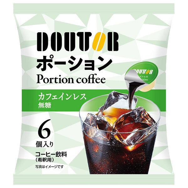 Doutor Coffee Potion (decaffeinated) (11g x 6) x 24 bags [shipped in Japan]