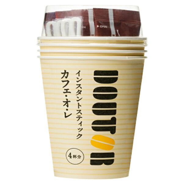 ドトールコーヒー カップコーヒー カフェオレ 4P×24個入【日本出荷】