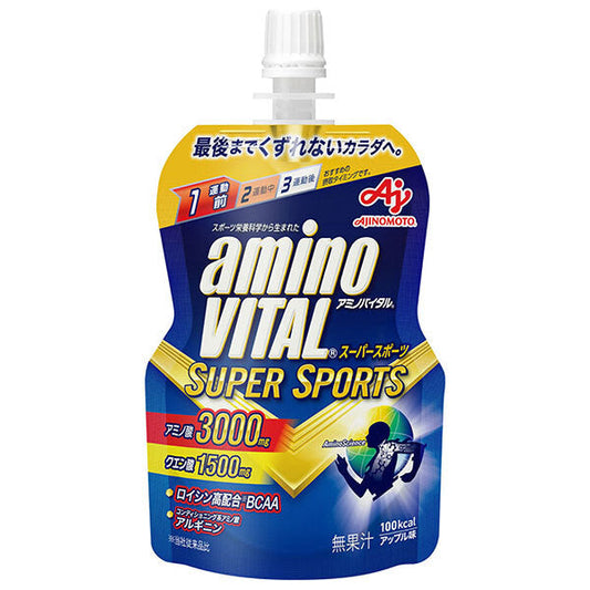 Ajinomoto Amino Vital Jelly SUPER SPORTS 100g pouch x 24 pieces [Shipped in Japan]