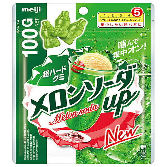 Meiji Melon Soda Up 100g x 6 bags [shipped in Japan]
