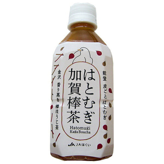 JA Hakui Kotobuki Kaga Bocha Tea, 350ml PET Bottles x 24 Bottles [Ships from Japan] 