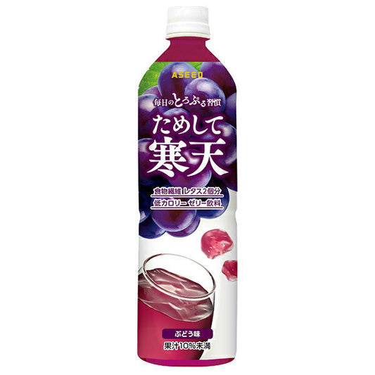 Acido Tameshite Agar Grape Flavor 900ml PET bottle x 12 pieces [Shipped in Japan]