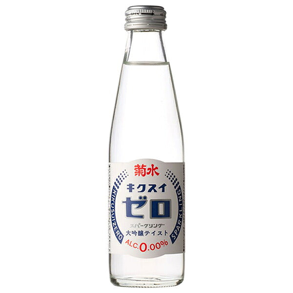 Kikusui Shuzo Kikusui Zero Carbonated Beverage 200ml Bottles, 24-Pack [Ships from Japan]