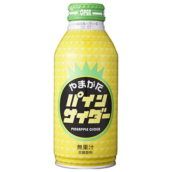 Yamagata Pineapple Cider, 380ml Bottle Can x 24 [Ships from Japan] 
