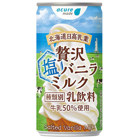 JR East Acure Made Luxury Salt Vanilla Milk 190g x 30 pieces [Shipped in Japan]