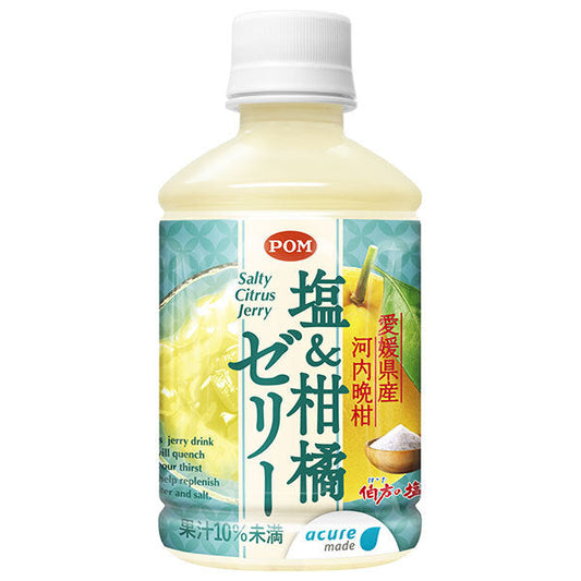 Accure Maid Salt & Citrus Jelly 295g plastic bottle x 24 pieces [shipped in Japan]