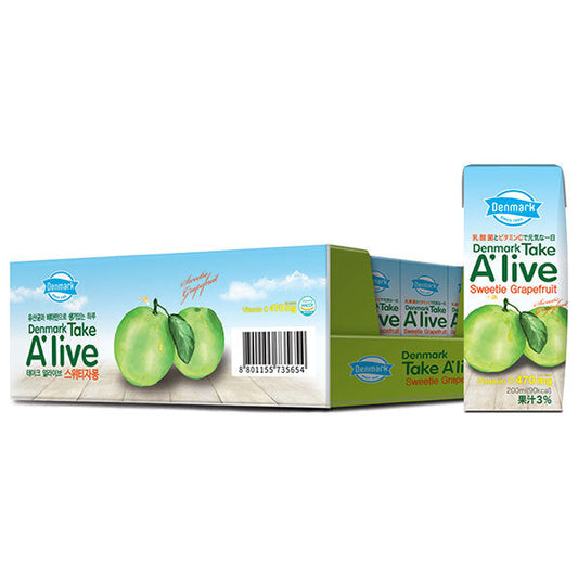 東遠ジャパン テイクアライブ スウィーティー味 200ml紙パック×24本入【日本出荷】