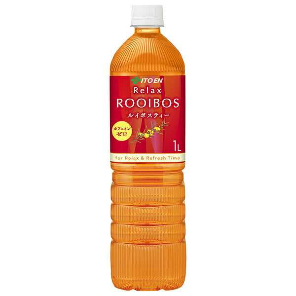ITO EN Relaxing Rooibos Tea 1 L PET Bottles x 12 [Ships from Japan]