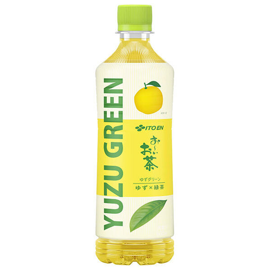 伊藤園 お~いお茶 YUZU GREEN 600mlペットボトル×24本入【日本出荷】
