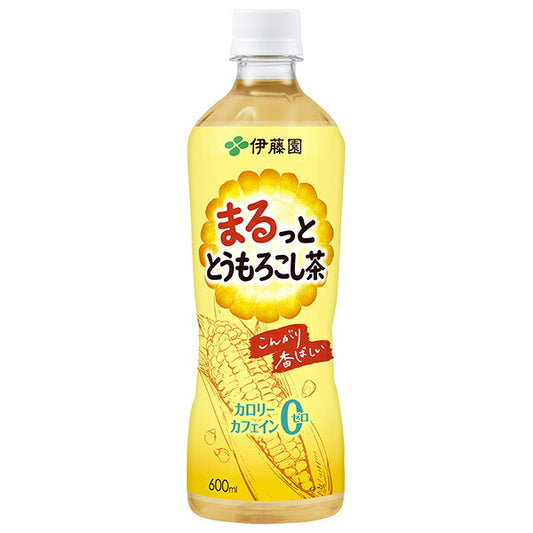 伊藤園 まるっととうもろこし茶 600mlペットボトル×24本入【日本出荷】