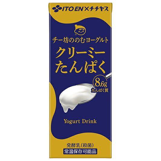 Ito En Chibo Creamy Protein Drinkable Yogurt 200 ml x 24 Cartons [Ships from Japan]