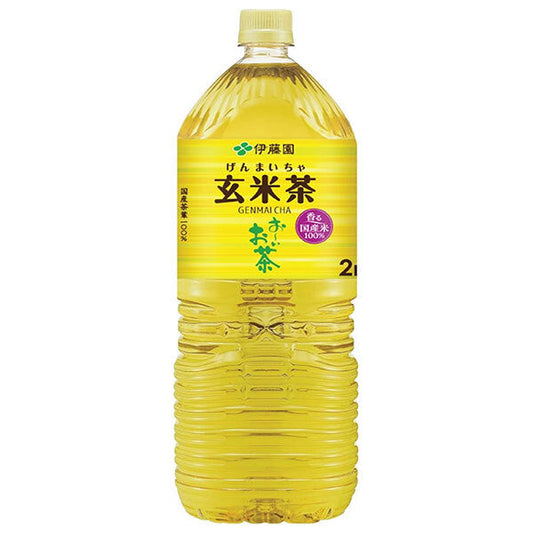 伊藤園 お〜いお茶 玄米茶 2Lペットボトル×6本入【日本出荷】