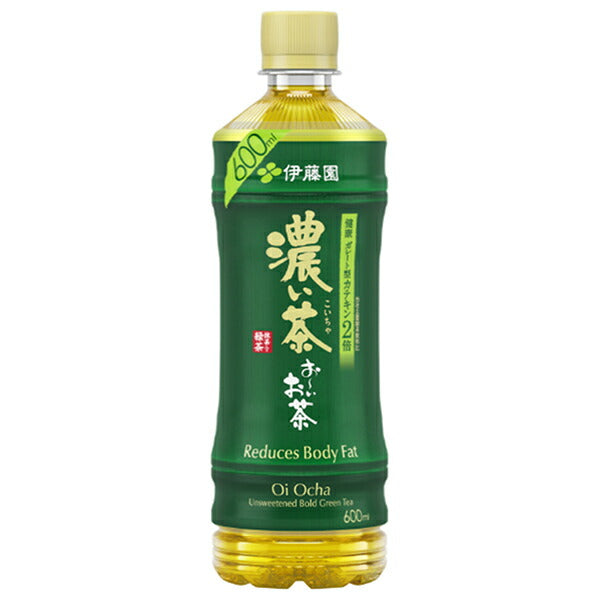 Itoen Oi Ocha Dark Tea [For hand sale] 600ml plastic bottle x 24 pieces [Shipped in Japan]