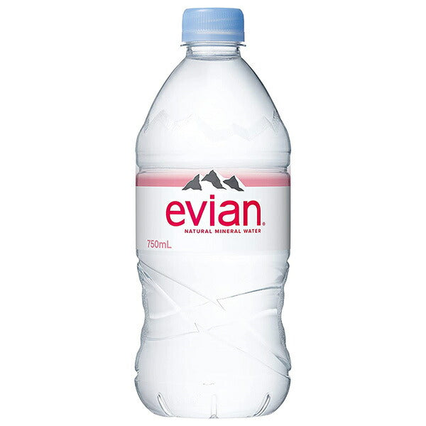 Itoen evian 750ml plastic bottle x 12 bottles [shipped in Japan]