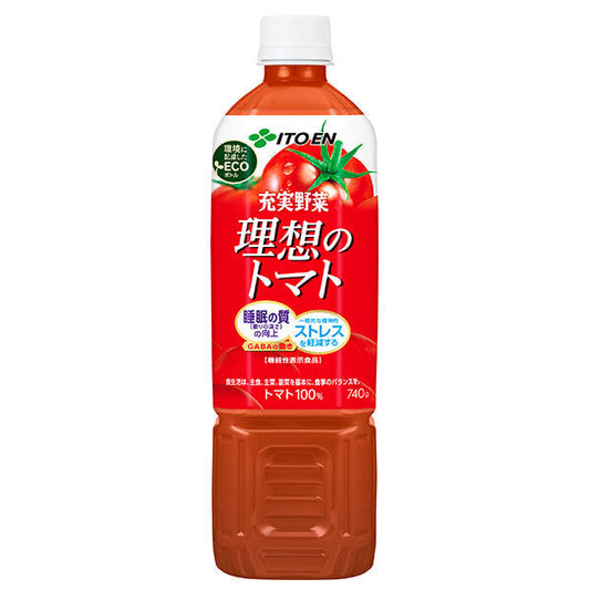Itoen Complete Vegetables Ideal Tomato 740g PET bottles x 15 pieces [Shipped in Japan]