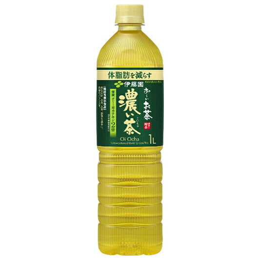 Itoen Oi Ocha Dark Tea Slim 1L PET bottle x 12 pieces [Shipped in Japan]