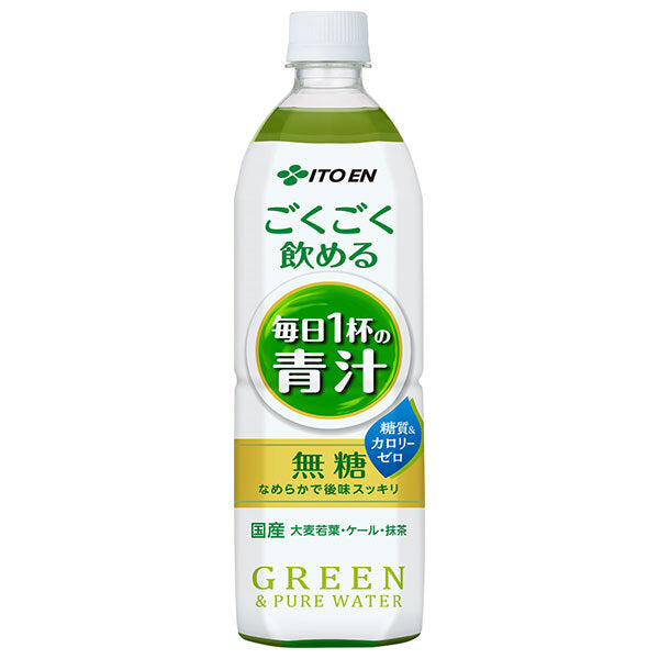 Ito En's "One Cup of Green Juice Every Day" 900g PET Bottle x 12 Bottles [Ships from Japan] 
