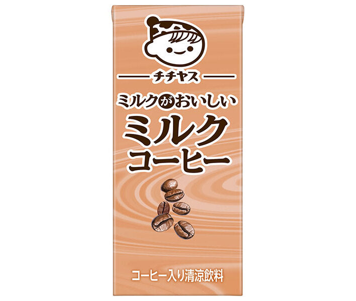 Chichiyasu Milk coffee with delicious milk 200ml paper pack x 24 bottles [shipped in Japan]