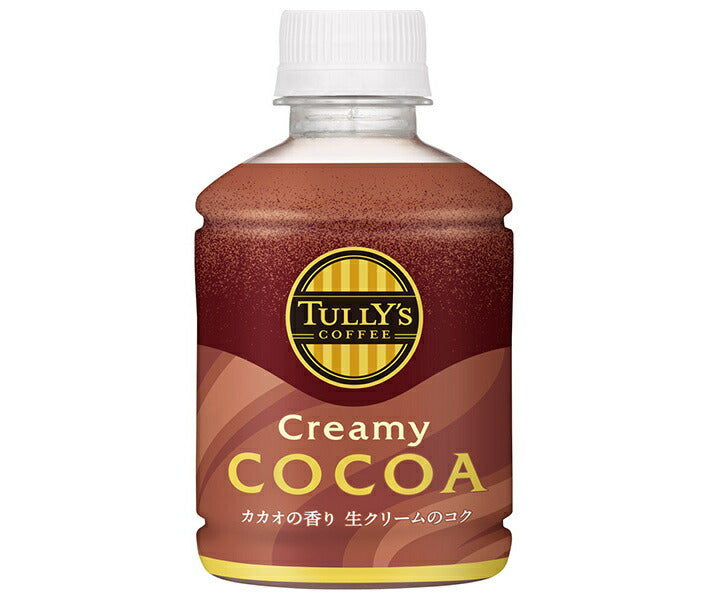 Ito En Tully's Creamy Cocoa, 260ml PET Bottles x 24 [Ships from Japan]