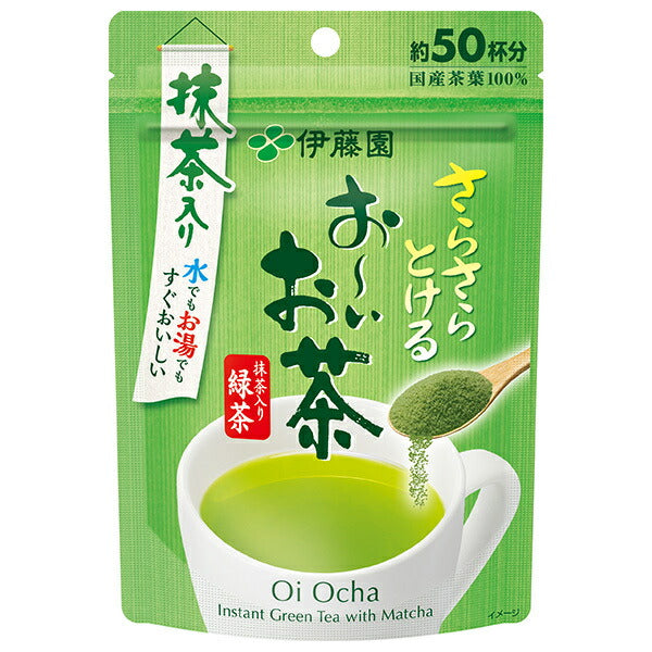 Ito En Oi Ocha Matcha Green Tea, 40g x 6 bags [Ships from Japan] 