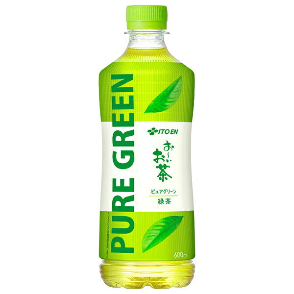伊藤園 お〜いお茶 PURE GREEN 600mlペットボトル×24本入【日本出荷】