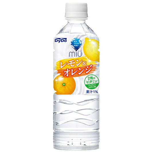 ダイドー ミウ レモン&オレンジ 550mlペットボトル×24本入【日本出荷】