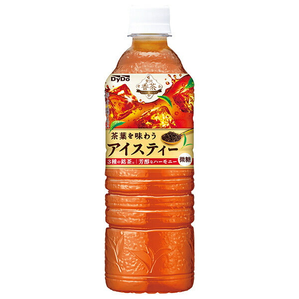 DyDo Luxury Kocha Iced Tea 525ml plastic bottle x 24 pieces [shipped in Japan]
