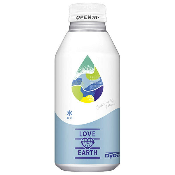 ダイドー LOVE the EARTH(ラブジアース) 水 400gボトル缶×24本入【日本出荷】